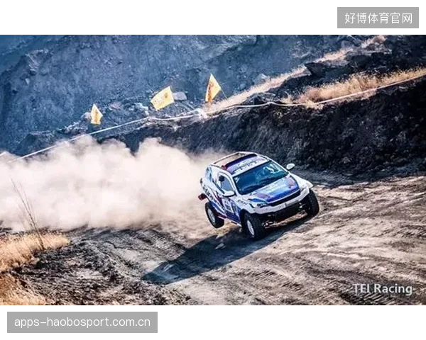 赛车刹车冒烟惊现危机，赛场惊魂一瞬——观众心跳加速的刹那